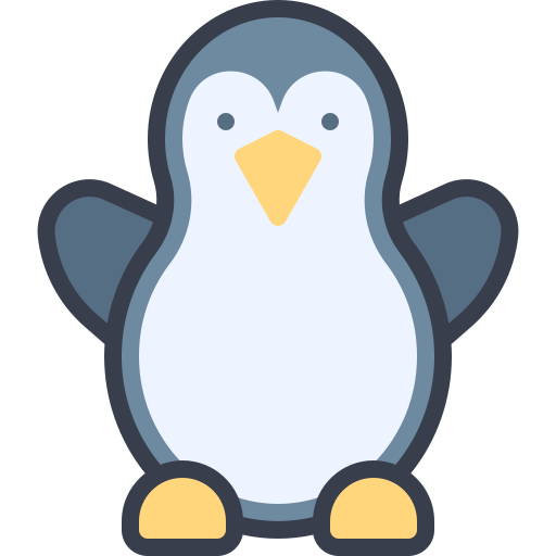 pingüino Generic color lineal-color icono