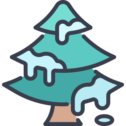 Pine tree Generic color lineal-color icon