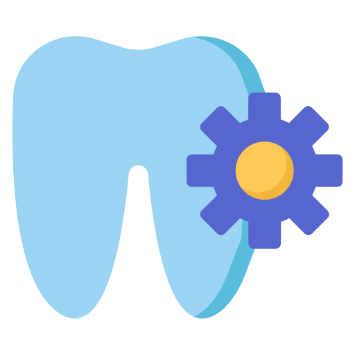 zabieg dentystyczny Generic color fill ikona