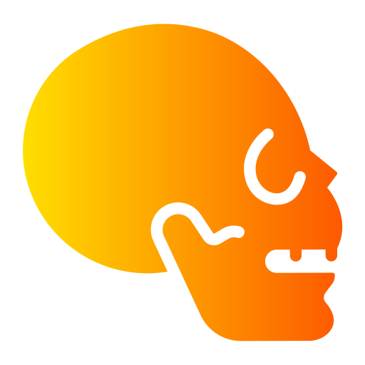 schedel Generic gradient fill icoon