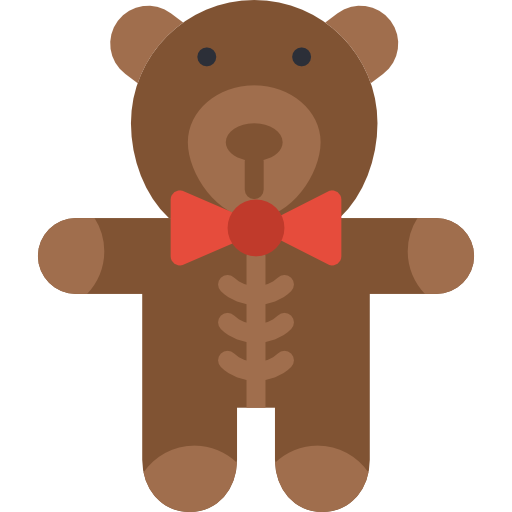 teddybär Basic Miscellany Flat icon