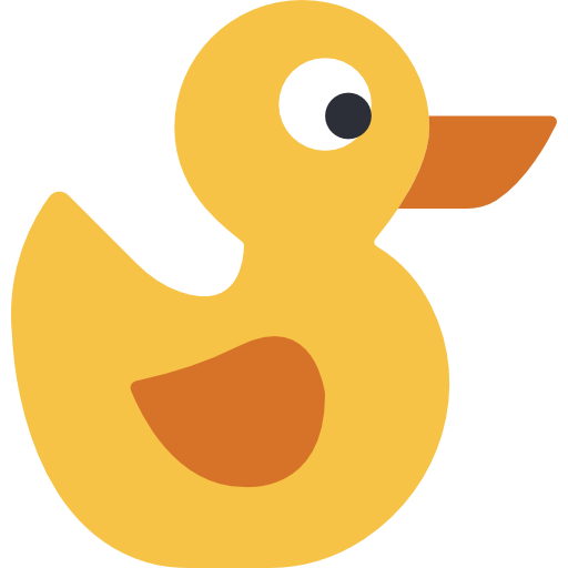 Duckling Basic Miscellany Flat icon