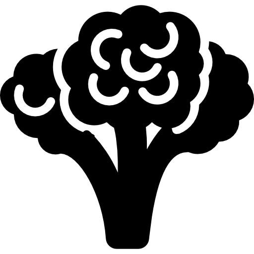 brokuły Basic Miscellany Fill ikona