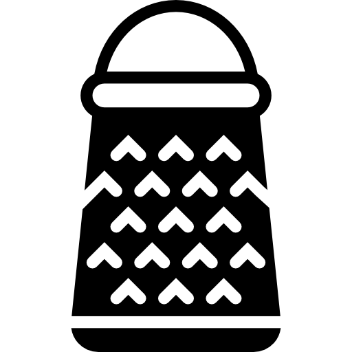 Grater Basic Miscellany Fill icon