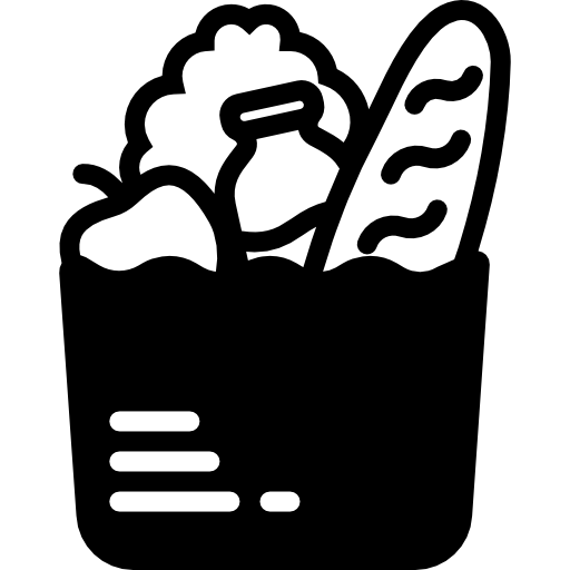 Groceries Basic Miscellany Fill icon