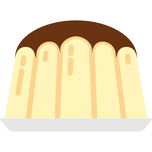 Pudding Basic Miscellany Flat icon