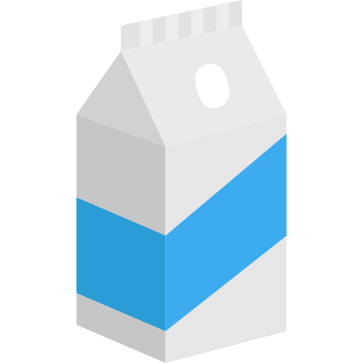 Milk Basic Miscellany Flat icon