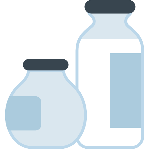 Dairy Basic Miscellany Flat icon