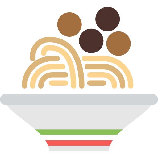 pasta Basic Miscellany Flat icoon