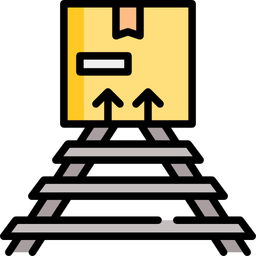 железная дорога Special Lineal color иконка