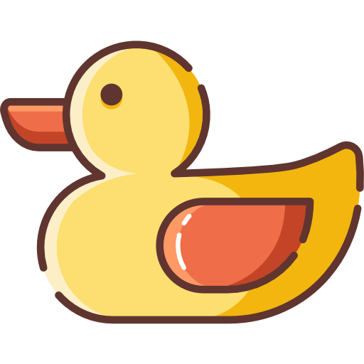 Rubber duck Chanut is Industries Lineal Color icon