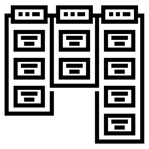 Диаграмма Detailed Straight Lineal иконка