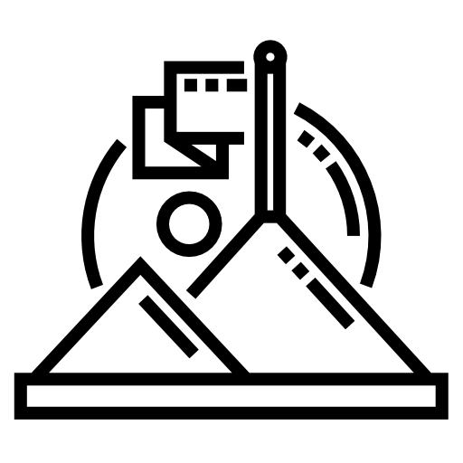 metas Detailed Straight Lineal icono