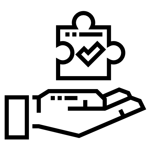 パズル Detailed Straight Lineal icon