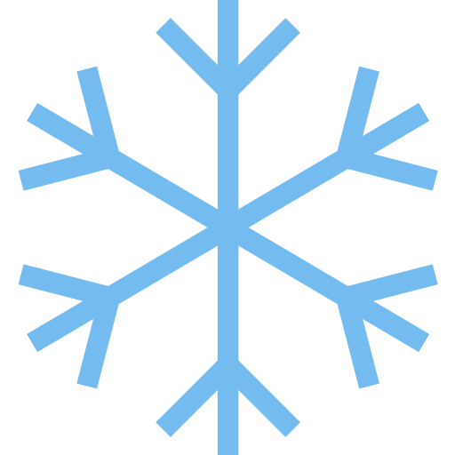 sneeuwvlok Octopocto Flat icoon
