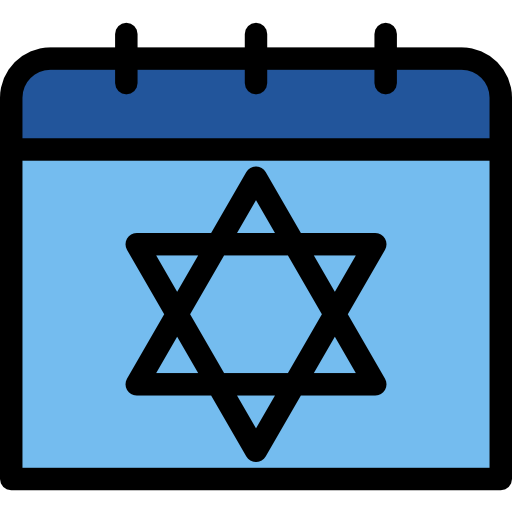 hanukkah Octopocto Lineal Color icono