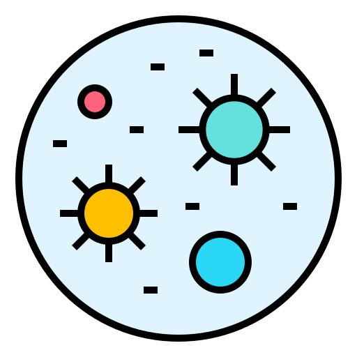 Вирус Generic color lineal-color иконка