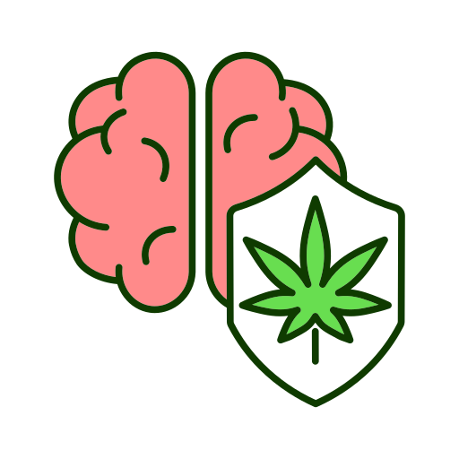 Медицинская марихуана Generic color lineal-color иконка