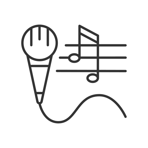 노래와 음악 Generic outline icon