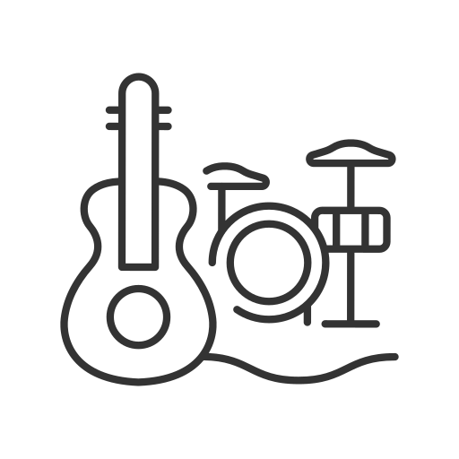 musical Generic outline icono