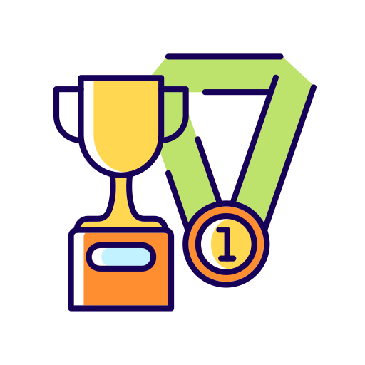 Award and trophy Generic color lineal-color icon