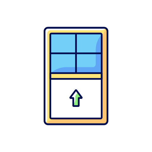 fenster Generic color lineal-color icon