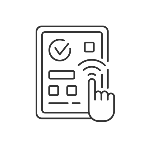 Contactless Generic outline icon