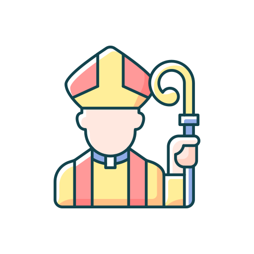biskup Generic color lineal-color ikona