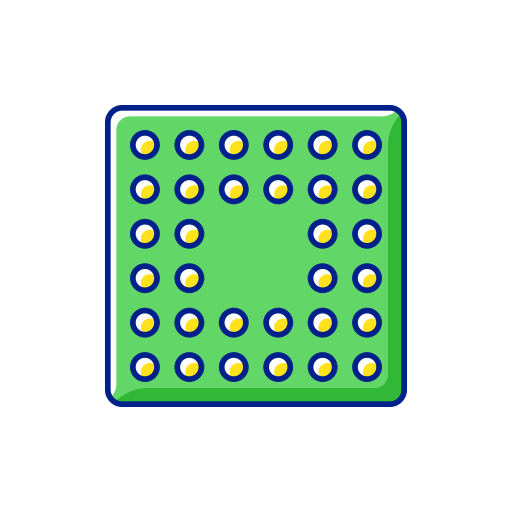 Процессор Generic color lineal-color иконка