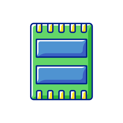 circuito Generic color lineal-color icono