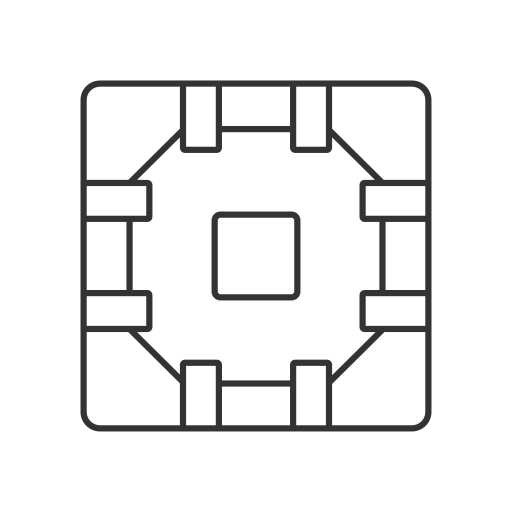 circuito Generic outline icono