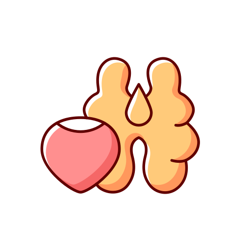 Hazelnut Generic color lineal-color icon