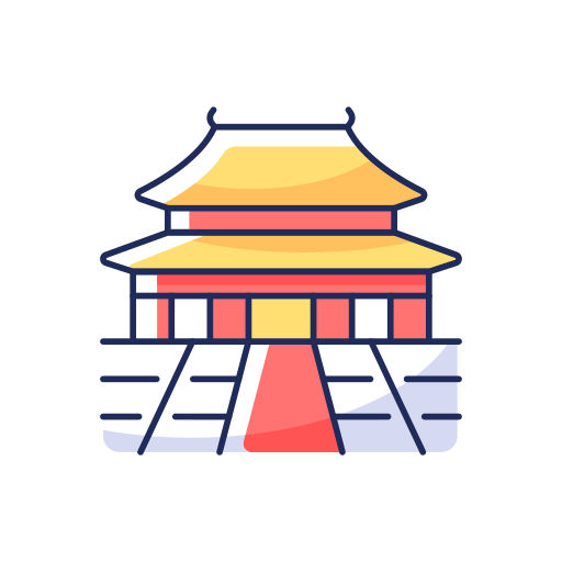 궁전 Generic color lineal-color icon