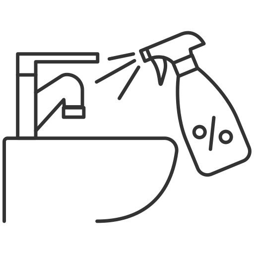 Surface cleaning Generic outline icon