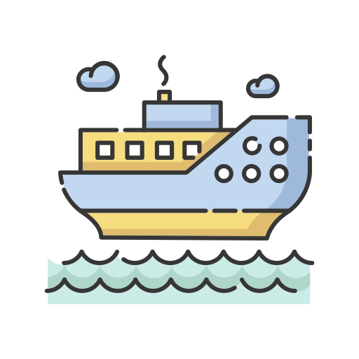 航海 Generic color lineal-color icon