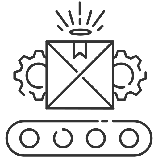 Production process Generic outline icon