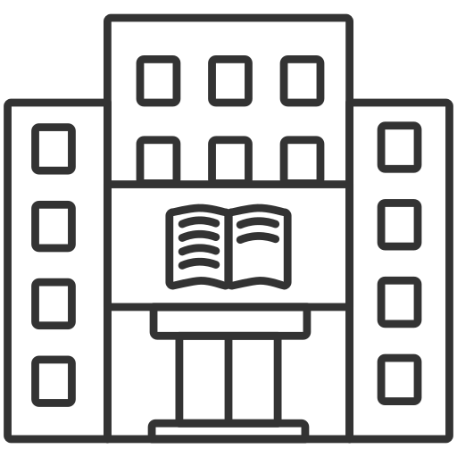 図書館 Generic outline icon