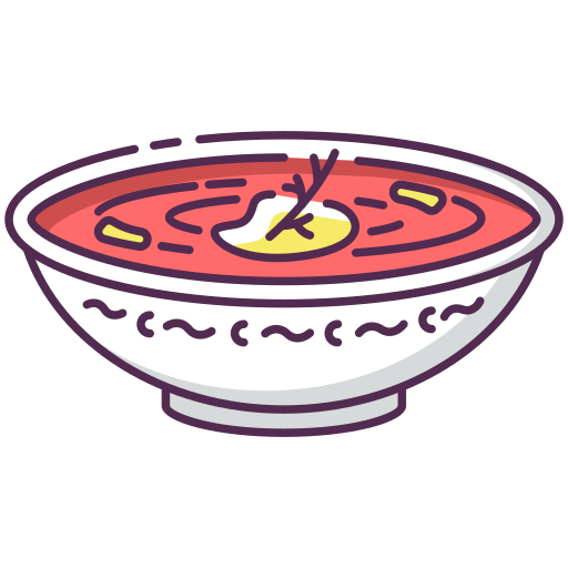 スープ Generic color lineal-color icon