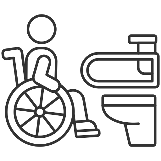 Инвалидность Generic outline иконка