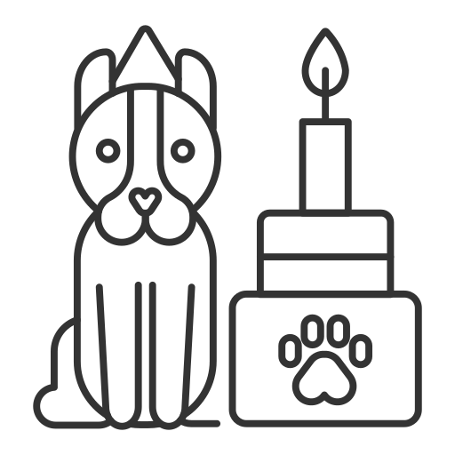 День рождения Generic outline иконка