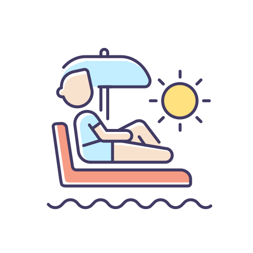 Relax Generic color lineal-color icon
