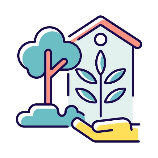 Landscaping Generic color lineal-color icon