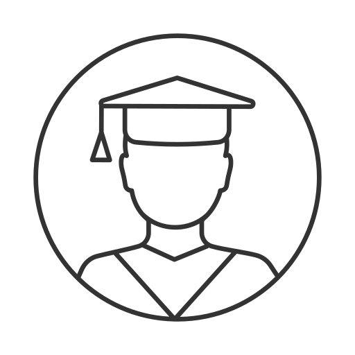 graduación Generic outline icono