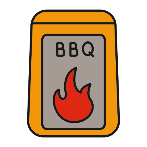 Barbecue Generic color lineal-color icon