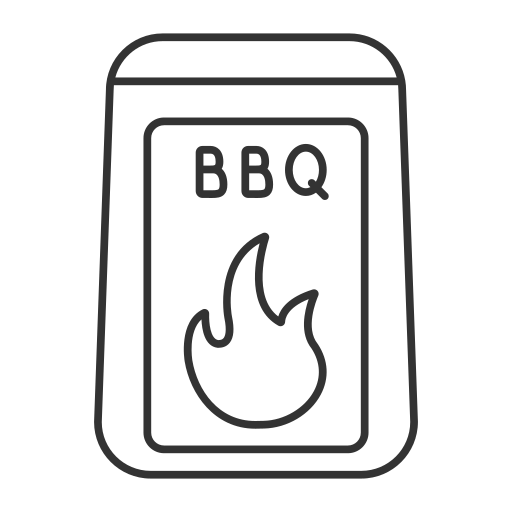 barbecue Generic outline icona