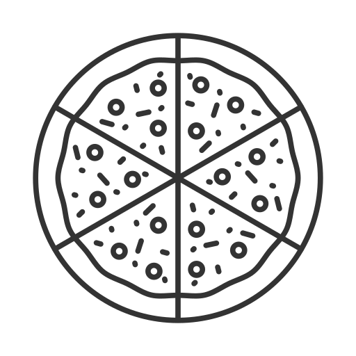 ピザ Generic outline icon