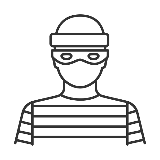 Robber Generic outline icon