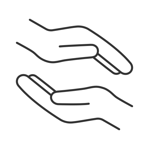 Hands Generic outline icon