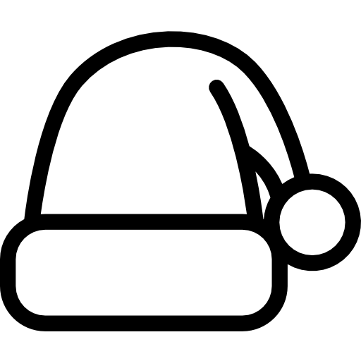 산타 모자 Octopocto Lineal icon