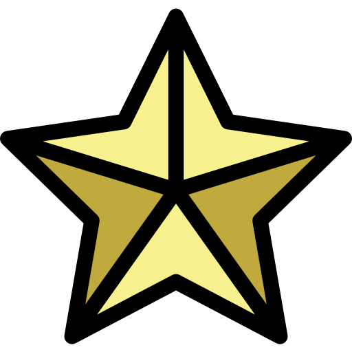 Звезда Octopocto Lineal Color иконка